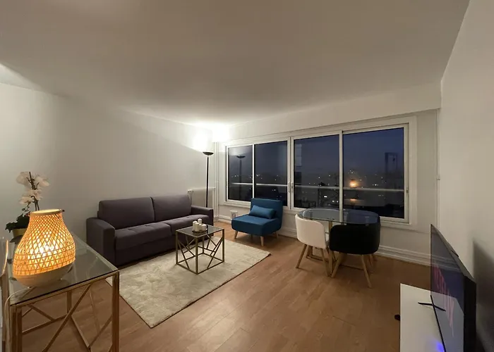 Studio Cosy Avec Vue Sur Paris